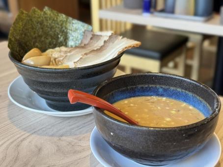 ラーメン ラーメン 濃厚魚介つけ麺,つけ麺,ラーメンの写真素材