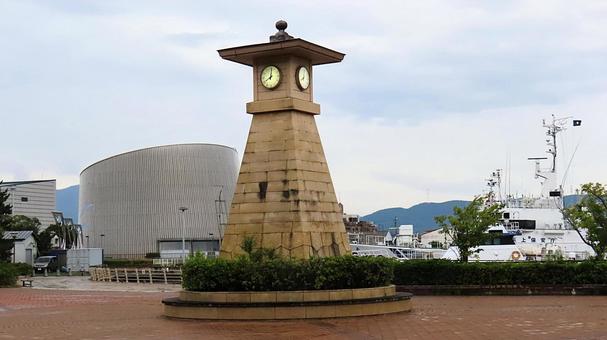 金ヶ崎緑地の時計台(福井県敦賀市) 金ヶ崎緑地の時計台(福井県敦賀市) 時計台,金ヶ崎緑地,敦賀市の写真素材