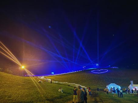 ラベンダーフェスタかみふらの 日の出公園 ラベンダーフェスタかみふらの 日の出公園 上富良野,富良野,ラベンダーの写真素材