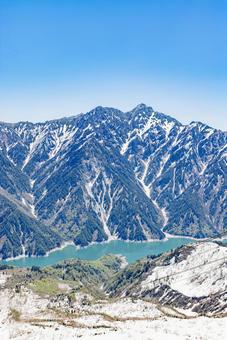 View from Daikanbo on the Tateyama Alpine Route, taikan feng, li shan lianfeng, tateyama ropeway, JPG