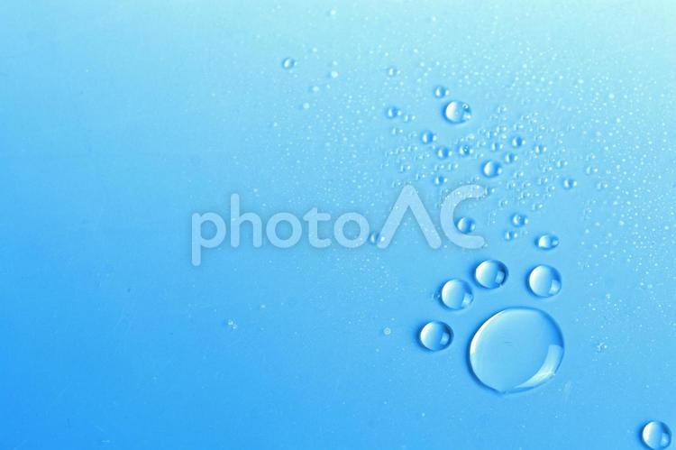 猫の手のような水滴 水玉,水滴,水の写真素材