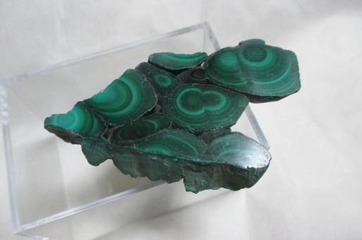 マラカイト マラカイト,孔雀石,天然石の写真素材