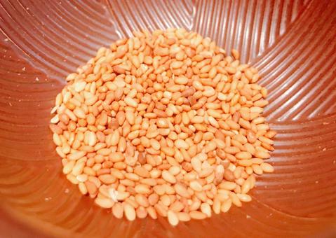 Photo, sesame seeds, roasted sesame, sesame, 