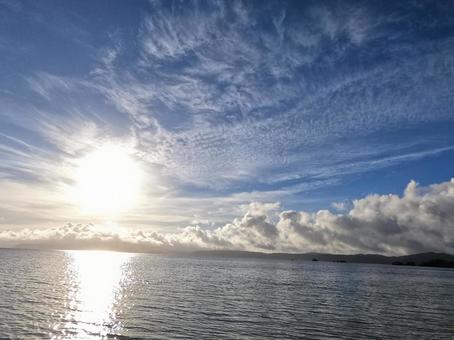 沖縄の海 沖縄の海 沖縄,海,浜辺の写真素材