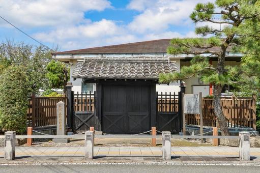 大村藩五教館御成門 大村藩五教館御成門 五教館御成門,五教館,ごこうかんの写真素材