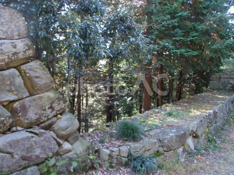 安土城黒金門跡 安土城,安土城跡の写真素材