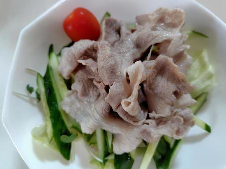 Cold pork shabu-shabu, JPG