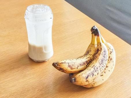 栄養いっぱいバナナジュース 栄養いっぱいバナナジュースの写真