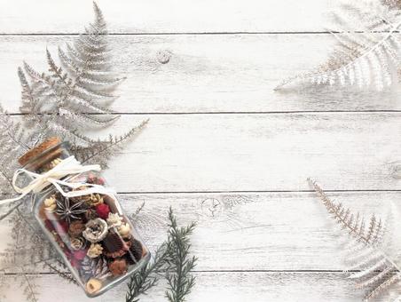 冬イメージ（クリスマス）背景木目3 クリスマス,冬,クリスマスイブの写真素材