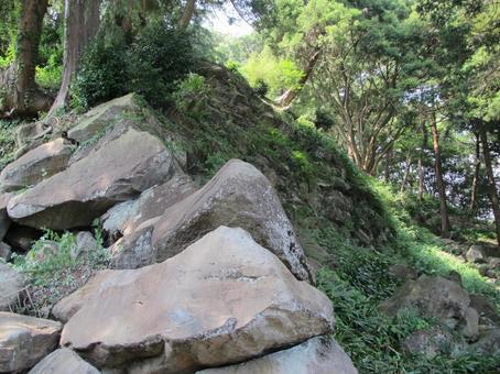 Photo, ishigakiyama castle, toyotomi hideyoshi's "toyotomi hideyoshi castle, toyotomi hideyoshi, 