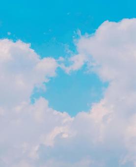 かわいい青空 かわいい青空の写真