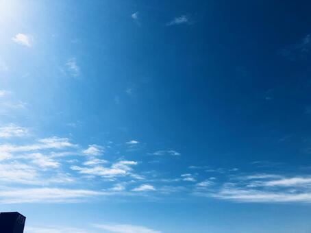スッキリしそうな空 スッキリしそうな空の写真