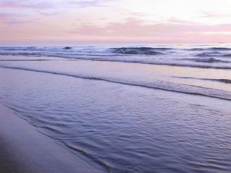 夕暮れの海 夕暮れの海の写真
