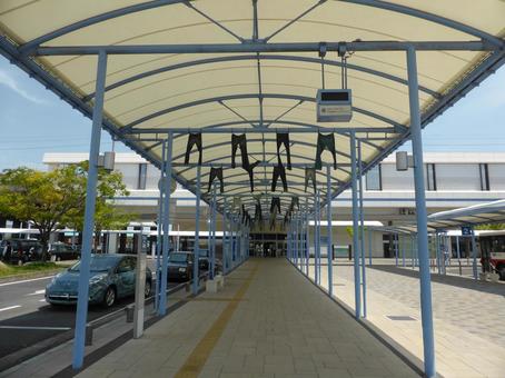 倉敷 JR児島駅 西出口 ジーンズの聖地 倉敷 JR児島駅 西出口 ジーンズの聖地の写真