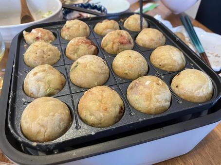たこ焼きパーティ たこ焼きパーティの写真