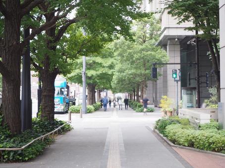 丸の内の街並み(東京都・千代田区) 丸の内の街並み(東京都・千代田区)の写真