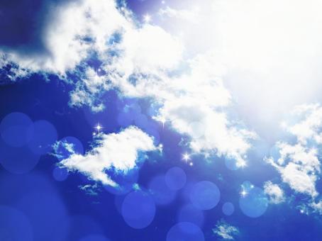 Bright sky, shining blue sky, JPG Bright sky, shining blue sky, JPG