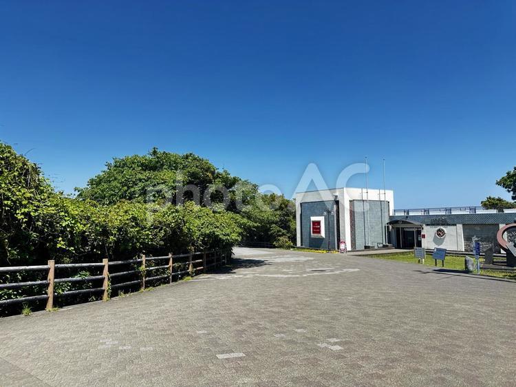 トルコ記念館　大島の東端　紀伊大島 串本町樫野,トルコ軍艦,エルトゥールル号の写真素材