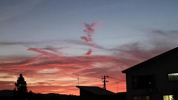 Summer day dusk, JPG Summer day dusk, JPG