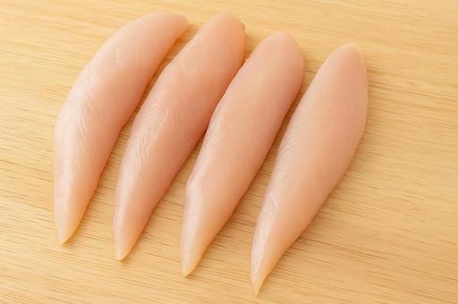 新鮮な鶏ササミ(ささみ)・ダイエット 新鮮な鶏ササミ(ささみ)・ダイエットの写真