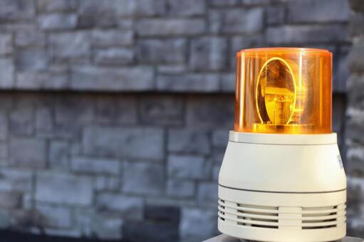 出庫警告灯 警告灯,機械,ライトの写真素材