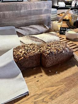 ライ麦パン ライ麦パン ryeーbread,ライブレッド,ライ麦パンの写真素材