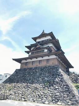 高島城1 高島城1 高島城,城址,続日本100名城の写真素材