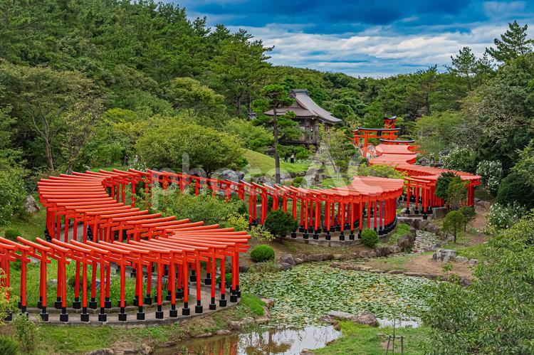 青森県　高山稲荷神社 青森,青森県,観光の写真素材
