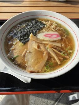 山形　米沢ラーメン ラーメン,食べ物,スープの写真素材