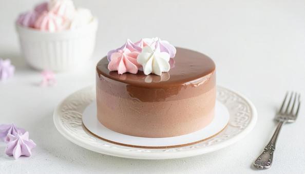 チョコレートケーキ チョコレートケーキの写真