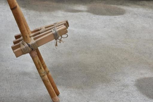 竹馬 竹馬,竹,遊び道具の写真素材