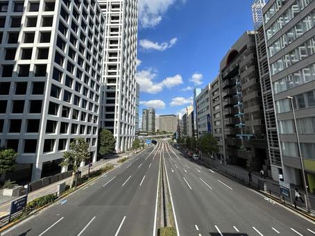 赤坂見附 赤坂見附,246号,東京の写真素材
