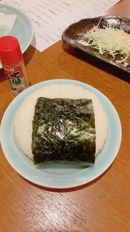大きなおにぎり 大きなおにぎりの写真