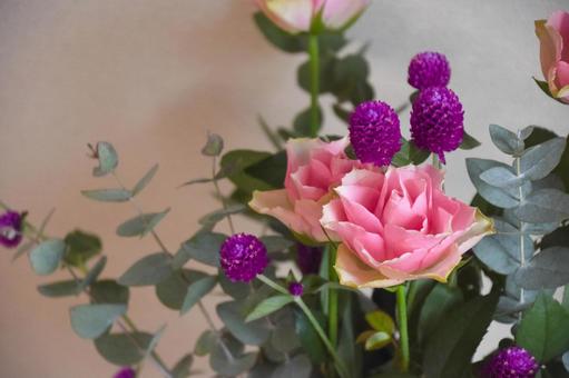 カラフルな花束の写真