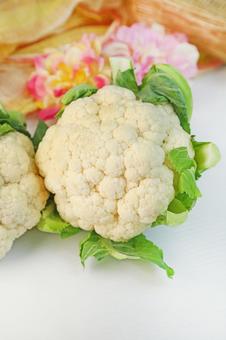 カリフラワー カリフラワー カリフラワー,野菜,食材の写真素材