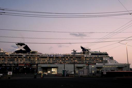 豪華客船 豪華客船,大型船,船の写真素材