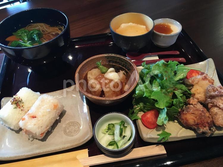 竜田揚げ　ランチ　斑鳩町　町おこし 竜田揚げ,ランチ,斑鳩町の写真素材