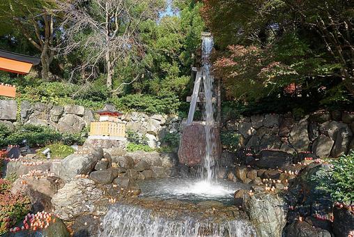 パワースポット　勝尾寺⑰　弁財天　お滝場 パワースポット,勝尾寺,弁財天の写真素材