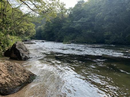 マロンの里　水面の写真