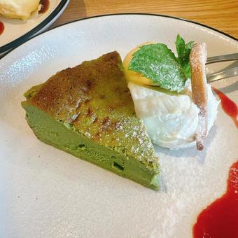 抹茶ケーキ 抹茶ケーキの写真