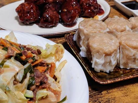 Photo, meal, table, fried vegetables, 