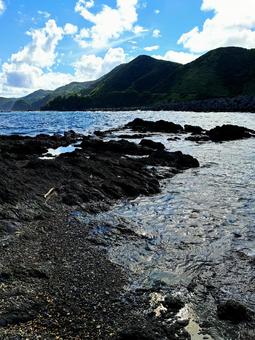 奄美大島 戸口の海 奄美大島 戸口の海 奄美,奄美大島,戸口の写真素材