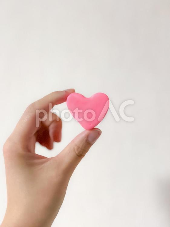 小さなLOVE ハート,ピンク,可愛いの写真素材