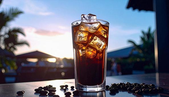 アイスコーヒー アイスコーヒーの写真