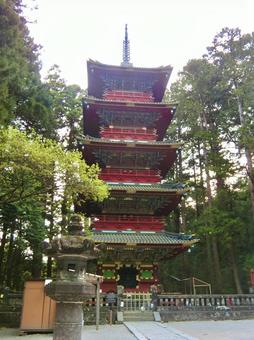 日光東照宮 五重塔 日光東照宮 五重塔の写真