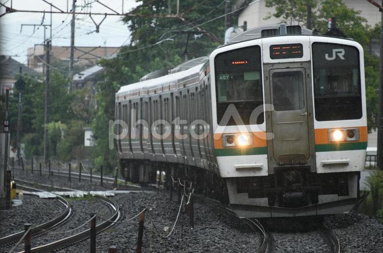 211系A57編成 鉄道,電車,列車の写真素材