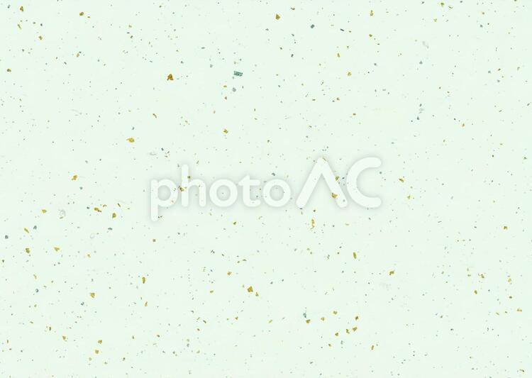 和紙素材02　金箔/緑 和紙,背景,和柄の写真素材