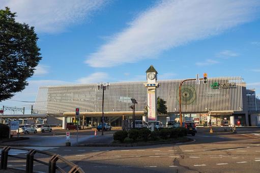 大曲駅 秋田県,大曲,大仙市の写真素材