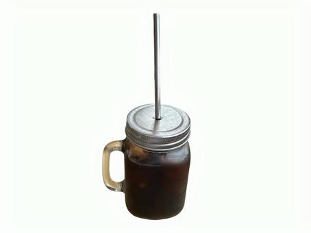 ブラックコーヒー ブラックコーヒー 飲み物,冷たい,ボトルの写真素材