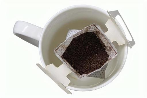 ドリップコーヒー ドリップコーヒー ドリップコーヒー,フィルター,フックタイプの写真素材